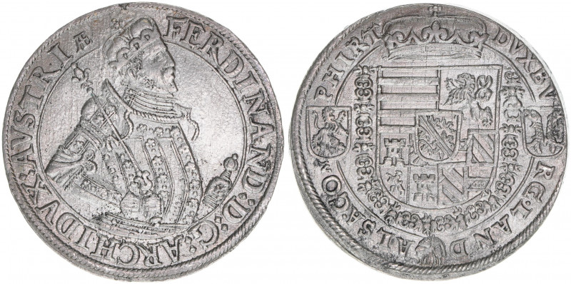 Erzherzog Ferdinand 1564-1595
Taler, ohne Jahr. Ensisheim
28,34g
Klemesch 147
ss...