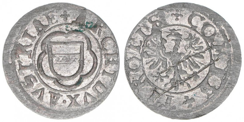 Erzherzog Ferdinand 1564-1595
Quadrans, ohne Jahr. Hall
0,43g
MT 259
vz+