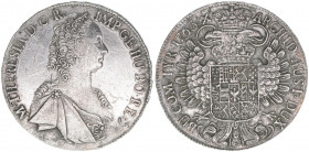 Maria Theresia 1740-1780
Taler, 1763. Hall
27,51g
MT961
ss/vz