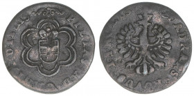 Maria Theresia 1740-1780
Quadrans, ohne Jahr. selten
Hall
0,39g
ss+