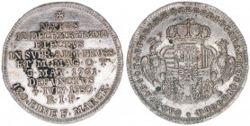 Karl Alexander von Lothringen
1/4 Taler, 1780. Wien
3,89g
Prokisch 253
vz