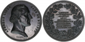 Franz II. (I.) 1792-1835
Bronzemedaille, ohne Jahr. auf Anreas Liber Baron de Stifft, Leibarzt des Kaisers
Wien
78,59g
stfr