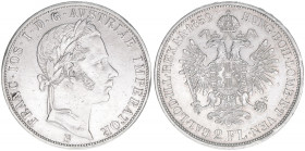 Franz Joseph I. 1848-1916
2 Gulden, 1859 B. Kremnitz
24,60g
ANK 34
vz