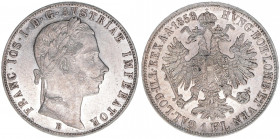 Franz Joseph I. 1848-1916
1 Gulden, 1858 B. Kremnitz
12,34g
ANK 28
vz/stfr
