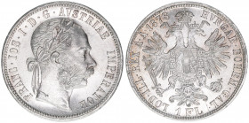 Franz Joseph I. 1848-1916
1 Gulden, 1878. Wien
12,34g
ANK 31
stfr