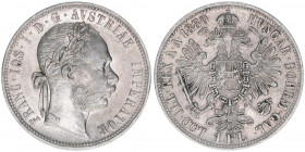 Franz Joseph I. 1848-1916
1 Gulden, 1880. Wien
12,29g
ANK 31
ss/vz
