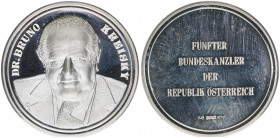 Silbermedaille, 1979
Bruno Kreisky - 925. Wien
31,45g
stfr