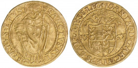 Johann Jakob Khuen von Belasi 1560-1586
Erzbistum Salzburg. Doppeldukat, 1565. mit Kreuz in der Legende! Sehr selten
Salzburg
6,58g
Zöttl 535, Probszt...