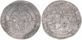 Johann Jakob Khuen von Belasi 1560-1586
Erzbistum Salzburg. Taler, 1563. Salzburg
28,76g
Zöttl 609, Probszt 528
Schlagspur
ss/vz