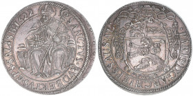 Paris Graf Lodron 1619-1653
Erzbistum Salzburg. Taler, 1622. alter Talertypus mit dem sitzenden Hl.Rupert - stempelfrisches Prachtexemplar mit schöner...