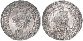 Paris Graf Lodron 1619-1653
Erzbistum Salzburg. Taler, 1624. neuer Talertypus
Salzburg
28,22g
Zöttl 1475, Probszt 1197
vz