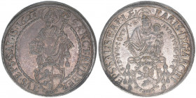 Paris Graf Lodron 1619-1653
Erzbistum Salzburg. Taler, 1627. Salzburg
28,49g
Zöttl 1478, Probszt 1201
ss/vz