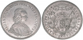 Sigismund III. Graf Schrattenbach 1753-1771
Erzbistum Salzburg. Taler, 1753 FMK. sehr selten
Salzburg
28,04g
Zöttl 2978, Probszt --
vz/stfr