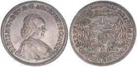 Sigismund III. Graf Schrattenbach 1753-1771
Erzbistum Salzburg. Taler, 1753. ohne Signatur - selten
Salzburg
27,94g
Zöttl 2980, Probszt 2281
vz-
