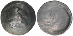 Tetradrachme, ca. 100 BC
Kelten. Schüsselform - 26mm. 14,28g
s