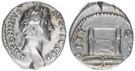 Antoninus Pius 138-161
Römisches Reich - Kaiserzeit. Denar. COS IIII
3,53g
Kampmann 35.72
ss