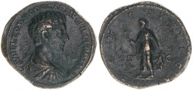 Commodus als Caesar 166-177
Römisches Reich - Kaiserzeit. Sesterz. SPES PVBLICA
Rom
26,08g
RIC 1530
ss