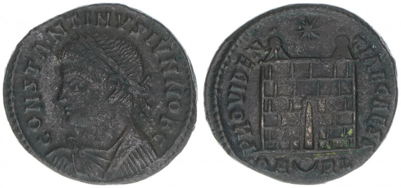 Constantinus II. 337-340
Römisches Reich - Kaiserzeit. Follis. Zusatzemission - ...