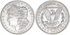 Morgan
Vereinigte Staaten von Amerika. One Dollar, 1921. 26,72g
KM#110
vz+
