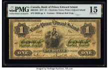 Canada Charlotte Town, PEI- Bank of Prince Edward Island $1 1.1.1877 Ch.# 600-12-04 PMG Choice Fine 15. 

HID09801242017

© 2022 Heritage Auctions | A...