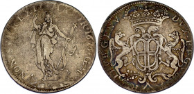 Italian States Genoa 2 Lire 1676 GLM
KM# 148; N# 84629; Silver; F.