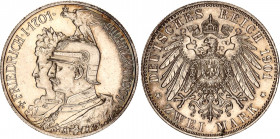 Germany - Empire Prussia 2 Mark 1901 
KM# 525, N# 11321; Silver; Wilhelm II.; 200th Anniversary of the Kingdom of Prussia; UNC with hairlines.