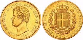 Italian States Sardinia 20 Lire 1849 F//P
KM# 131.2; Fr# 1143; N# 30588; Gold (.900) 6.45 g.; Carlo Alberto; Mint: Genoa; XF.