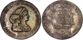 Italian States Tuscany 10 Lire 1807 
C# 49.2; N# 85997; Silver; Charles Louis II / Maria Luisa; Mintage 3863 pcs; XF+, nice toning.