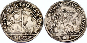 Italian States Venice 1/4 Ducato 1741 - 1742 (ND) FP
KM# 576; Paol# 21; Pap# 42; N# 113916; Silver; Pietro Grimani; F.