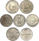 Germany - DDR Lot of 7 Coins 1968 - 1981
With Silver; Various Dates & Denominations, Different Motives; UNC.