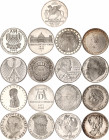 Germany - FRG 17 x 5 Mark 1969 - 1979
Various Dates & Motives; Silver; Mostly UNC.