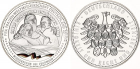 Germany - FRG Silver Medal "FIFA Womens World Cup 2011" 2010 
Silver 14.64 g., 36 mm., Proof.