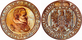 Czechoslovakia Copper Medal of Waldstein 1934 Valdštejn Medaile
Copper 41 mm; Extremely Rare and Beautiful Piece - part of a very rare set. Albert of...