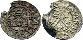 Livonia Riga 1 Schilling 1561
Haljak# 910a; Silver; Free city of Riga; F.
