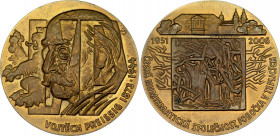 Czech Republic Bronze Medal "Vojtech Preissig 1873 - 1944" 2006
Bronze 31.82 g., 40.00 mm; by Vitanovsky; Vojtech Preissig 1873 - 1944; Czech Numisma...