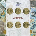 Czech Republic Set of 6 New Commemorative 20 Koruna 2018 - 2019
20 Korun 2018-2019; T.G. Masaryk, M.R. Štefánik, Edvard Beneš, V. Pospíšil, A. Rašín,...
