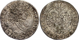Bohemia 3 Kreuzer 1708 GE
KM# 629, N# 43093; Silver; Josef I; Prague Mint.; VF/XF.