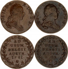 Austrian Netherlands 2 Liards 1781 - 1782
KM# 31, N# 8383; Joseph II.
