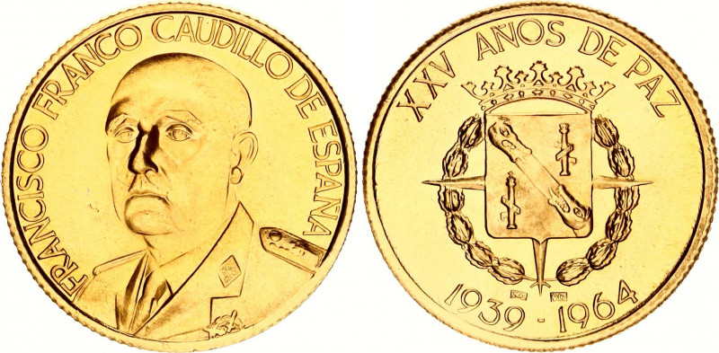 Spain Gold Medal "Francisco Franco - XXV Years of Peace" 1964 (ND)
Gold (.917) ...