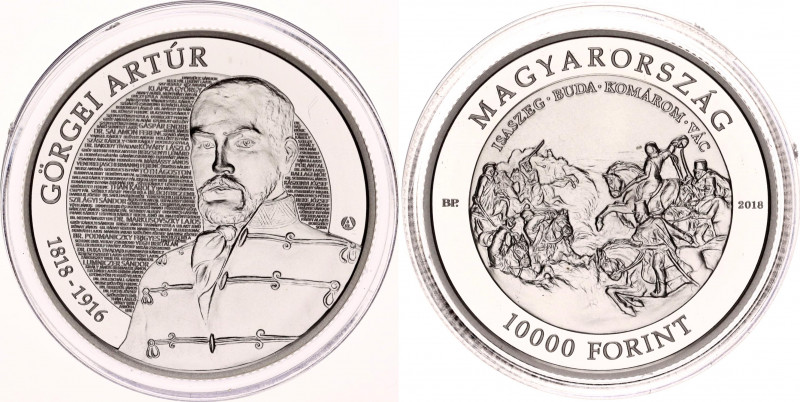 Hungary 2000 Forint 2018 BP
KM# 937, N# 159294; Proof; 200th Anniversary of bir...