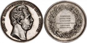 Russia Commemorative Silver Medal "100th Anniversary of Parliament in Vaza" 1867 R2
Diakov# 823.1 R2; Silver 51.71 g., 51.00 mm; by Lea Ahlborn; Obv:...