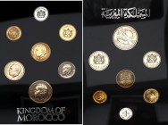 Morocco Annual Coin Set 1974 - 1975
KM# MS2; Hassan II; Mintage 20000 pcs; With original package.