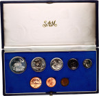South Africa Annual Proof Set 1975 
KM# PS94; With Silver., Proof; In original package.
