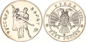 Russian Federation 3 Roubles 1993
Y# 323, N# 46759; Silver; Russian Ballet; UNC, Encapsulated.