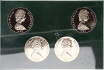 Isle of Man Pobjoy Proof Set of 4 Coins 1980 with Original Folder
KM# 64a, 65a, 66a, 67a; Silver; Elizabeth II; Olympics; Mint: Pobjoy Mint, Surrey; ...