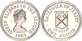 Jersey 1 Pound 1983
KM# 59a, N# 184137; Silver., Proof; Parishes of Jersey series; Mintage 2500 pcs.