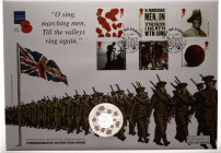 Jersey 5 Pounds 2015
N# 77751; Silver., Proof; Remembrance Day; UNC, Encapsulated., Cover and Certificate.