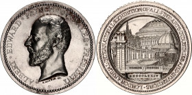 Great Britain Exhibition Silver Specimen Medal "London International Exhibition" 1874 MDCCCLXXIV
BHM 2992; Eimer 1633; # 3507; Silver 77.03 g., 51.00...