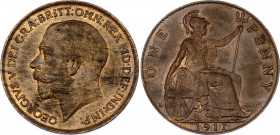 Great Britain 1 Penny 1911
KM# 810; Sp# 4051; N# 578; Bronze; George V; Mint: London; XF.