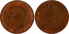 Great Britain 1 Penny 1928
KM# 838, Sp# 4055; N# 5985; Bronze; George V (1910-1936); AUNC.